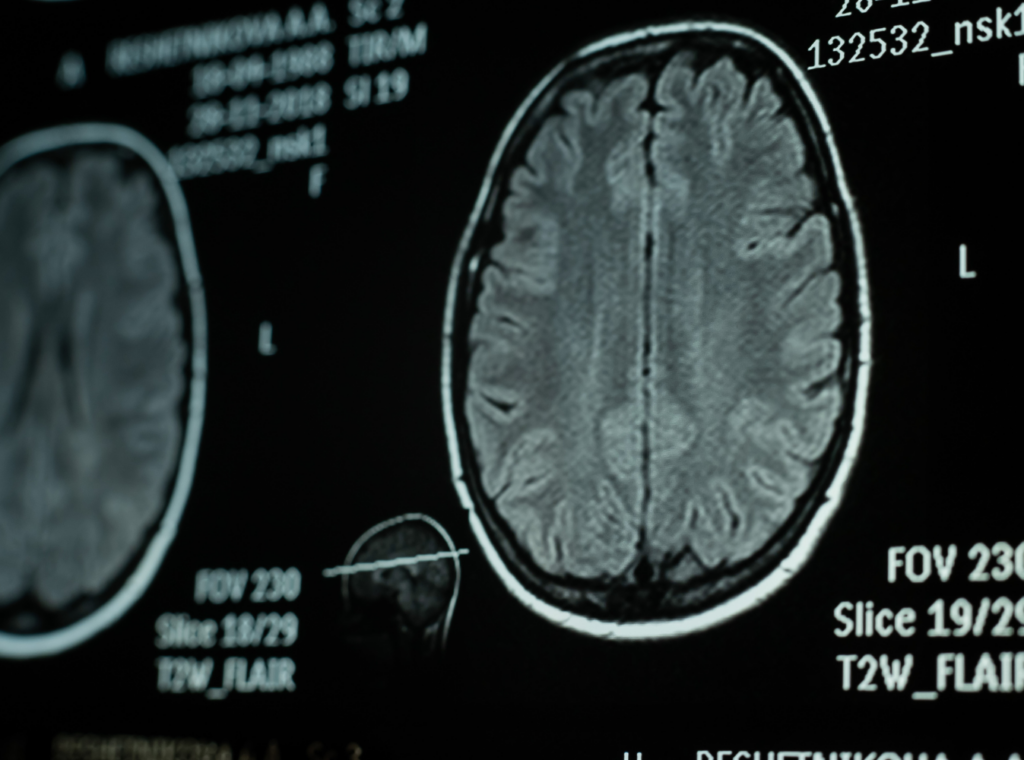 Traumatic Brain Injury brain scan