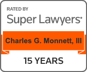 Super Lawyers Charles Monnett 15 Years