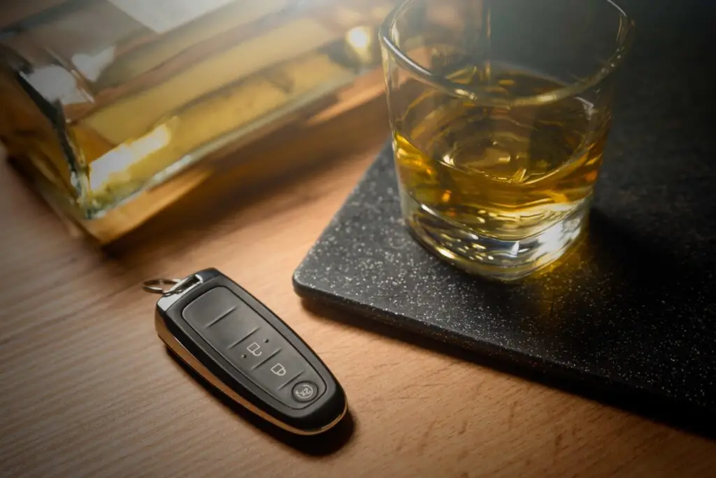 drunk driving keys and alcohol
