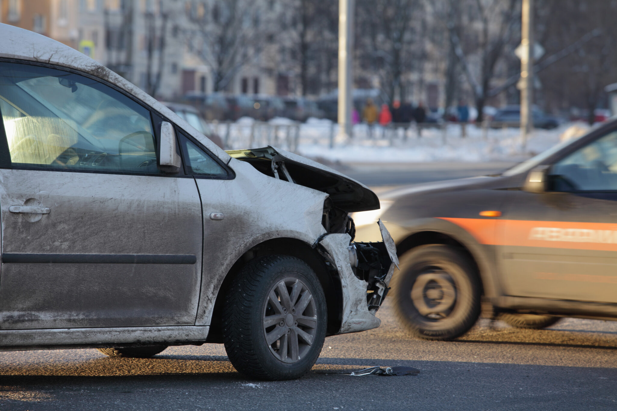 After an Intersection Collision